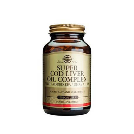 Solgar Super cod liver oil complex - 60 softgels