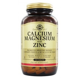 Solgar Calcium - Magnesium plus Zinc - 250 tabs