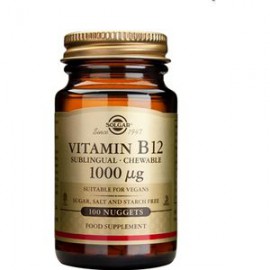 Solgar Vitamin B-12 1000 µg kauwtabletten - 100tabs