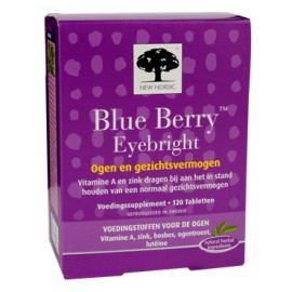 New Nordic Blueberry Eyebright 120 tabletten