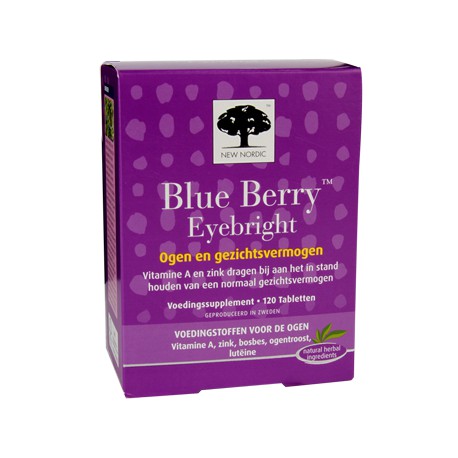 New Nordic Blueberry Eyebright 60 tabletten