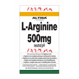 Altisa L-Arginine (HCl) 500mg - 90caps
