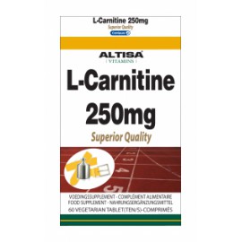 Altisa L-Carnitine 250mg Carnipure, Advanced - 60tabs