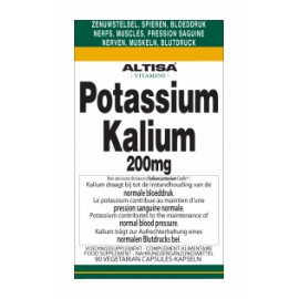 Altisa Potassium Kalium 200mg - 90caps
