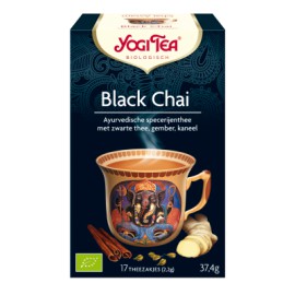 Yogi Black Chai - 17stuks
