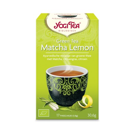 Yogi Green Tea Matcha Lemon - 17stuks