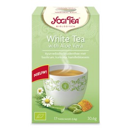 Yogi White Tea with Aloe Vera - 17stuks