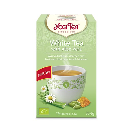 Yogi White Tea with Aloe Vera - 17stuks