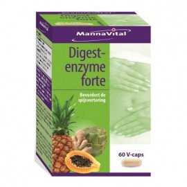 MannaVital Digest Enzyme 60 V-caps