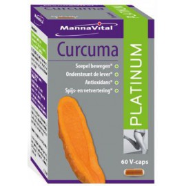 MannaVital Curcuma Platinum 60 V-caps