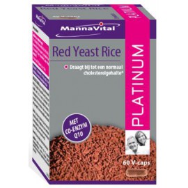 MannaVital Red Yeast Rice Platinum 60 V-caps