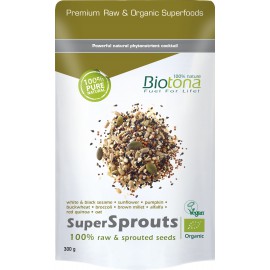 Biotona SuperSprouts 100% raw & sprouted seeds 300gr